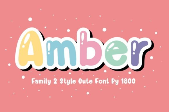Amber: The Bright Display Font for Bold Campaigns
