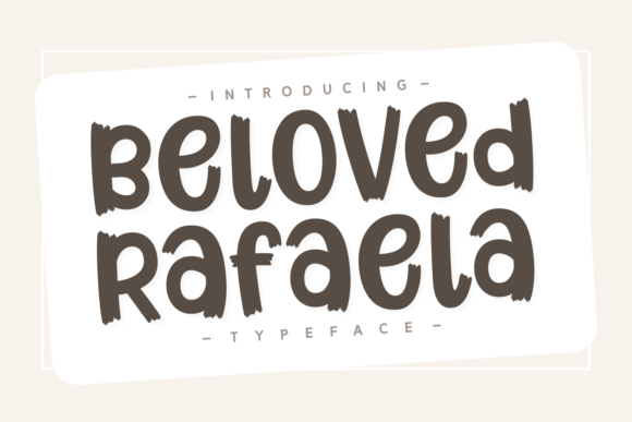 Beloved Rafaela: A Modern Display Font for Web Design