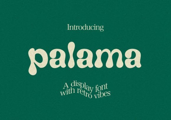 Bring Joy to Your Creations with the Palama Font