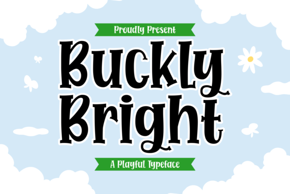 Buckly Bright Font for Playful Branding