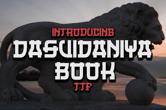 Dasvidaniya Book: A Stylish Display Font for Digital Campaigns