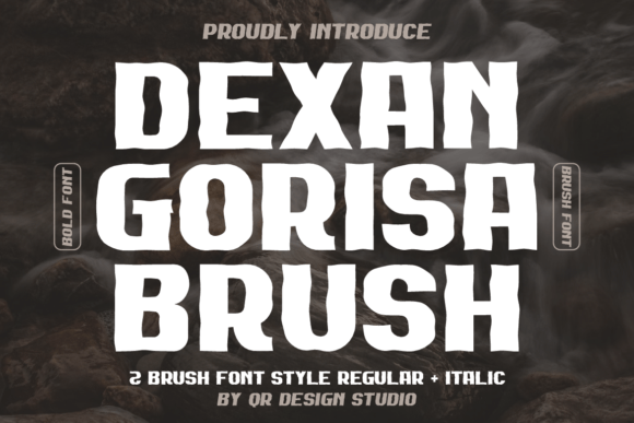 Dexan Gorisa Brush Font for Bold Branding
