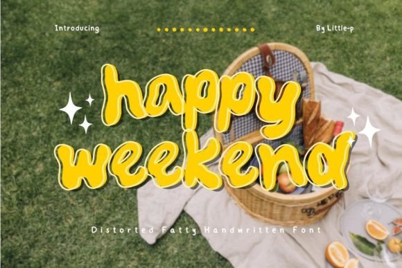 Happy Weekend Font for Eye-Catching Digital Designs