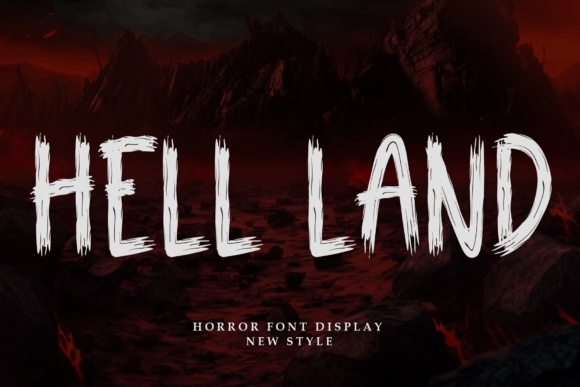 Hell Land Display Font Review