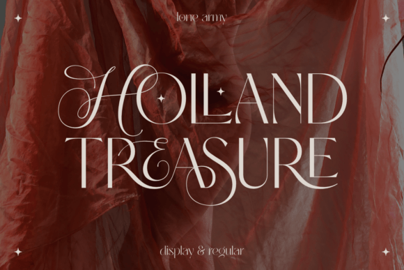 Holland Treasure Display Font Review