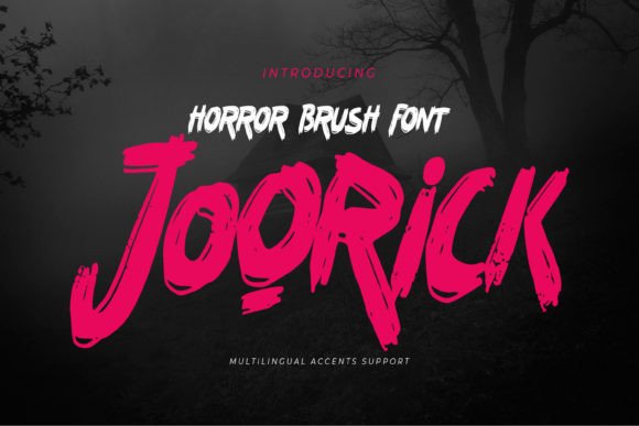 Joorick: A Bold Display Font for Eye-Catching Campaigns