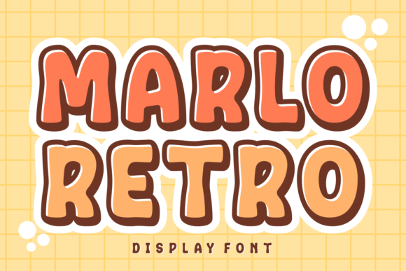 Marlo Retro Font for Nostalgic Branding