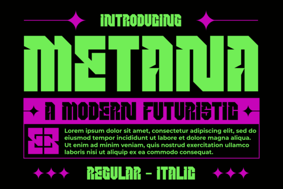 Metana: The Font That Elevates Your Campaigns