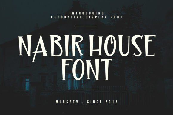 Nabir House Font for Bold Brand Campaigns