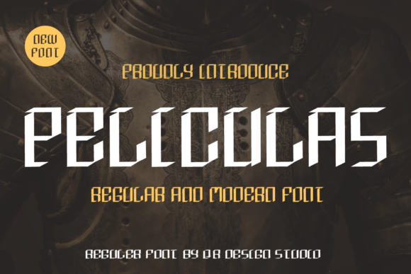 Peliculas Font for Bold Branding and Digital Creativity