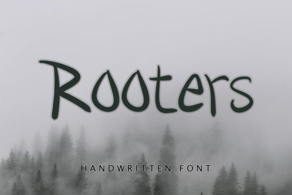 Rooters: A Handwritten Font for Thoughtful Editorial Design