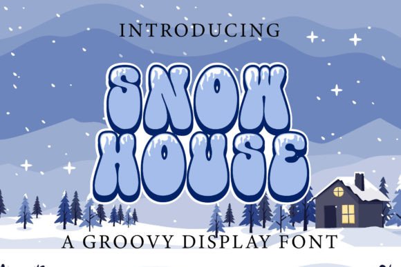 Snow House Font for Web Design