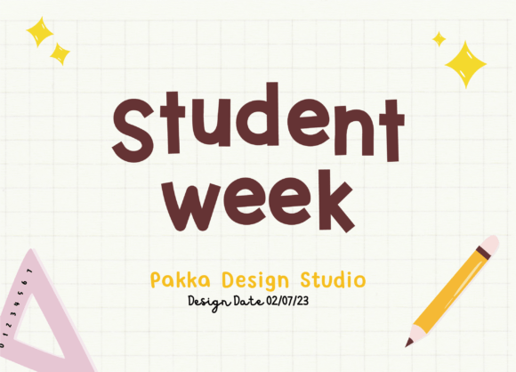 Student Week: A Structured Font for Modern Editorial Design