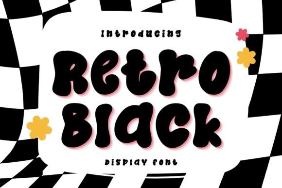 Testing Retro Black for a Creative Portfolio Website